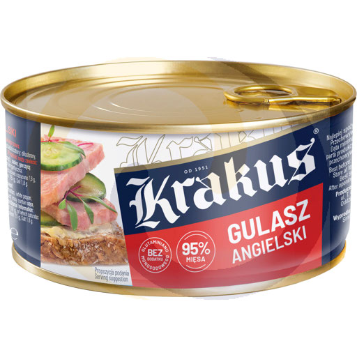 Canned English goulash 300g/6pcs Krakus (10.1046)