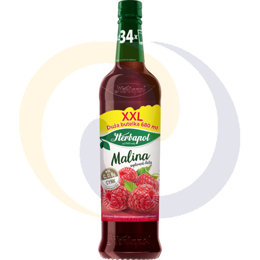 Syrop Ow.Spiżarnia malina 680ml/6szt Herbapol