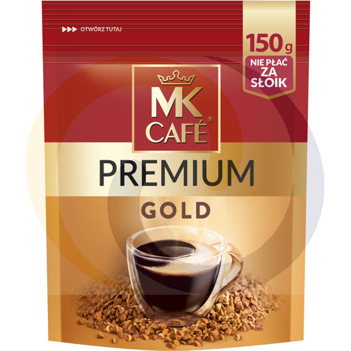 Kawa rozp. MK Premium Gold doypack 150g/8szt Strauss (38.891)