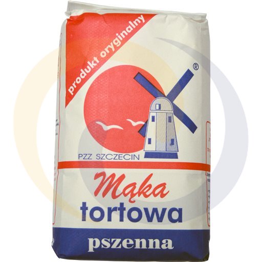 Mąka tortowa typ 450 1,0kg/10szt PZZ Szczecin (33.1400)