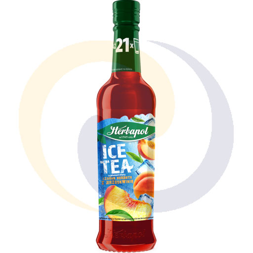 Syrup Ow.Spiżarnia IceTea black peach 420ml/8 Herbapol