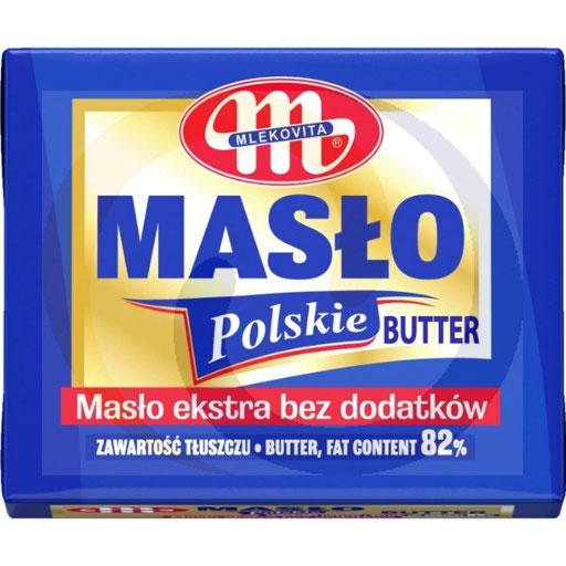 Mlekovita Masło Ekstra Polskie 100g/16szt  kod:5900512300207