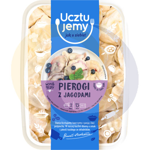 Pierogi z jagodami 400g/6szt Gastronom