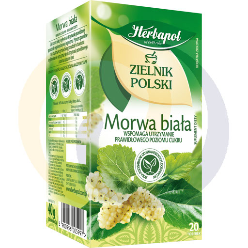 Herbapol Ex Herbata Ziel.Polski Morwa biała 20t 2,0g/12szE Herbapol kod:5900956006130