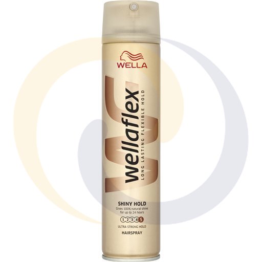 Procter & Gamble Chemia Lakier do włosów Wellaflex 250ml połysk i trwałość kod:4056800640065