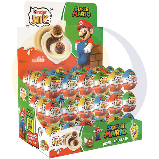 Kinder Joy Super Mario 20g/72szt Ferrero