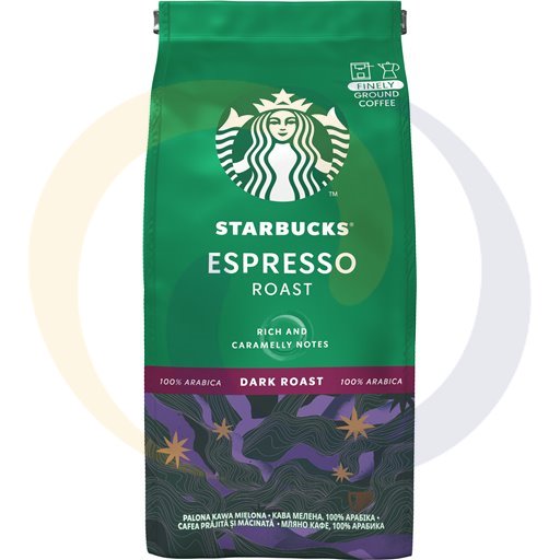 Nestle - słodycze, kawy Kawa mielona Starbucks Dark Espresso 200g/6szt Nestle kod:7613037204438
