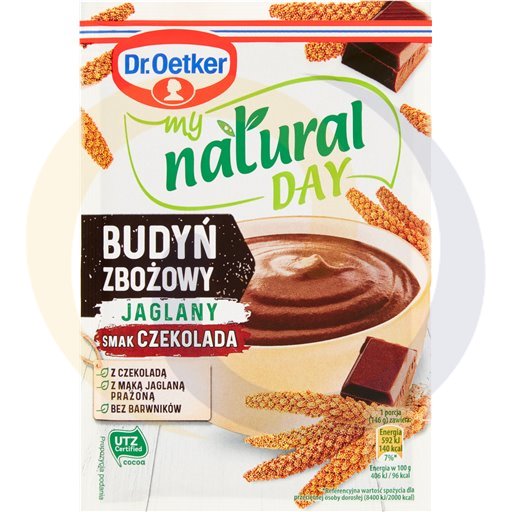 Dr. Oetker Budyń My Natural Day jaglany czekol 56g/25szt Dr.Oetker kod:5900437027289