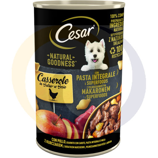 Pokarm Cesar kurczak puszka 400g/6szt Mars