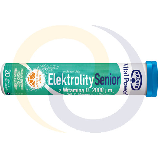 Tabletki VP elektrolity senior 20T 84g/24szt Kruger