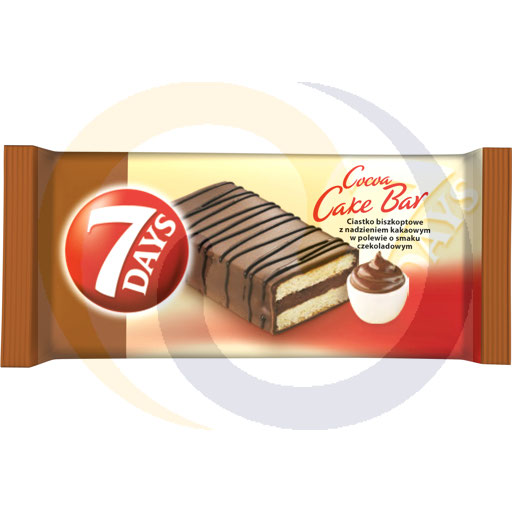 Ciastko 7Days Cocoa Cake Bar kakao 32g/16szt Mondelez (10.289)