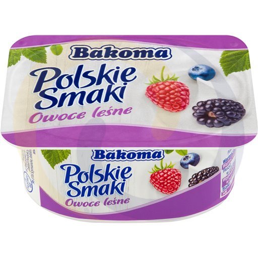 Bakoma Polskie Smaki deser jogurtowy z ow.leś 120g/16szt  kod:5900197013560