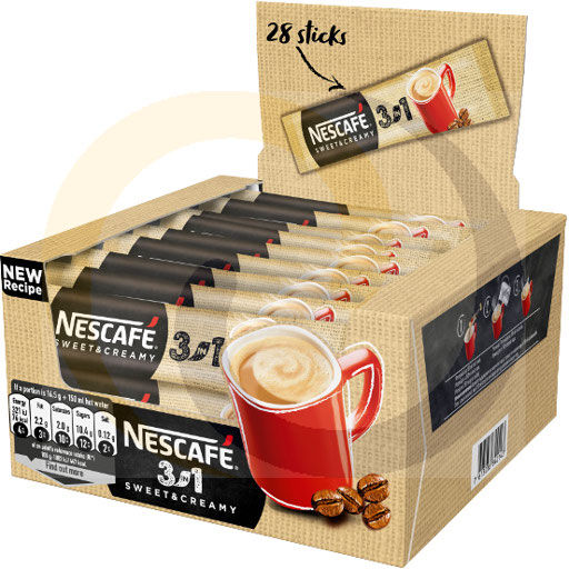 Kawa 3w1 Nescafe Creamy Latte displ.15g/28szt/10d Nestle (24.518)