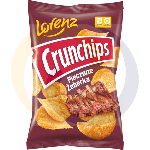 Lorenz Bahlsen Chipsy Crunchips pieczone żeberka 140g/8szt Lorenz kod:5905187114760