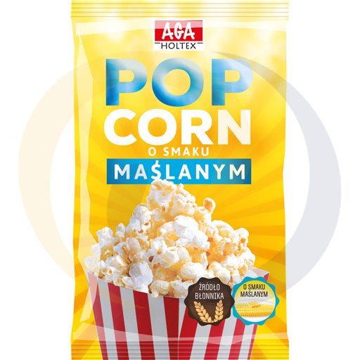 Aga Holtex Popcorn pop party maślany 90g/25szt   kod:5905027001281