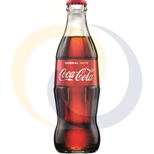 Gasgetränk. Coca-Cola, Einwegglas, 0,33l/12 Stk.