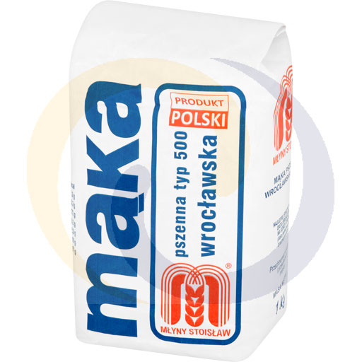 Wrocław wheat flour type 500 1.0kg/10 pcs Stoisław