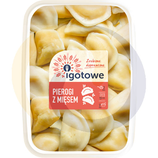 Pierogi z mięsem iGotowe 400g/6szt Gastronom