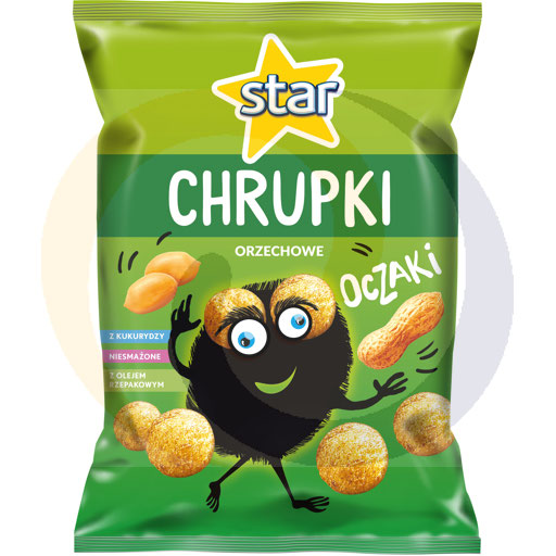 Frito Lay Chrupki Star orzechowe oczaki 125g/14szt  kod:5900259087607