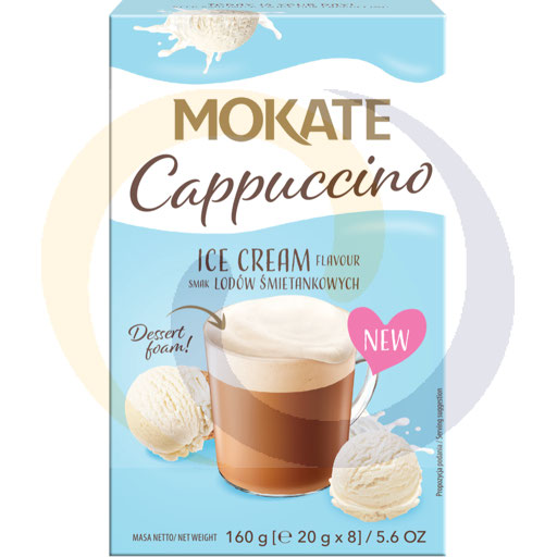 Cappuccino kartonik śmietankowe 20g/8szt/12dis Mokate (45.1170)