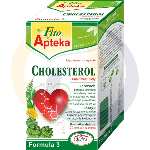 Herbata Fito Apteka Cholesterol 20t/10szt Malwa (52.5168)