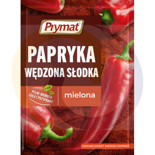 Ground smoked paprika spice 20g/25pcs Prymat (48.609)