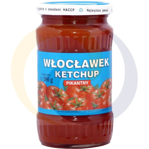 Würziges Ketchupglas 380 g/10 Stück E Włocławek