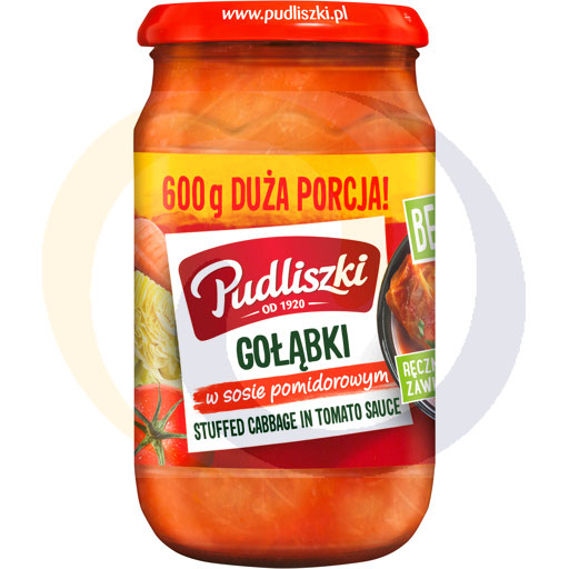 Gołąbki w sosie pomidorowym 600g/4szt Pudliszki (48.757)