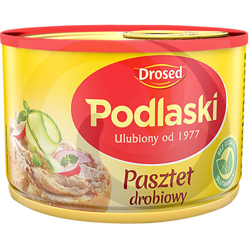 Pasztet podlaski 155g/12szt Drosed