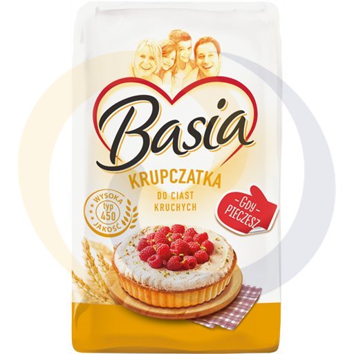 Mąka Basia krupczatka typ 450 1,0kg/10szt Goodmills (62.2474)