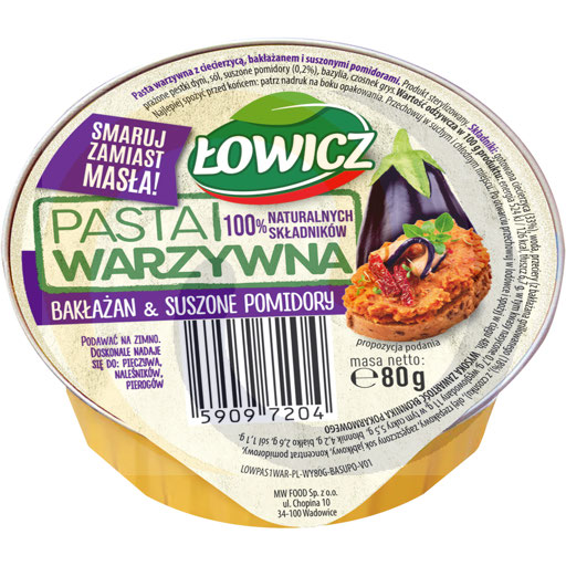 Gemüsepaste bakł.-trockener.Raum. Łowicz 80g/6 Stück Agros Nova