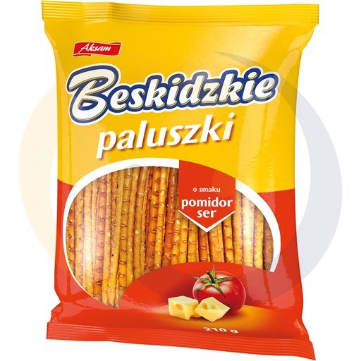 Aksam Paluszki beskidzkie serowo-pomidorowe 210g/16szt  kod:5907029006196
