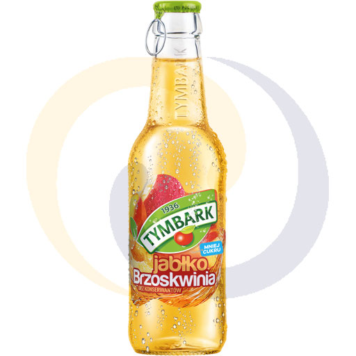 Napój jabł-brzoskwinia szkło 0,25l/24szt Tymbark (84.250)