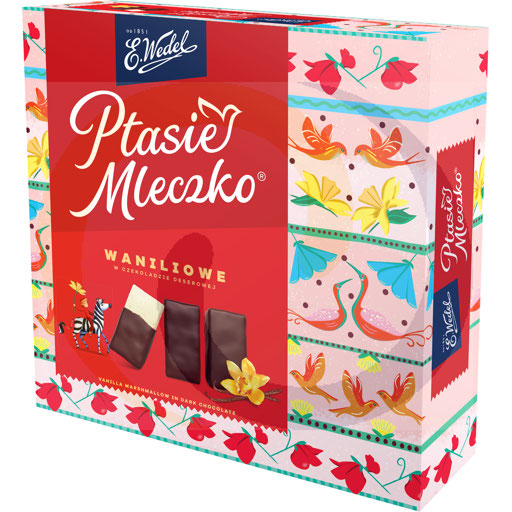 Ptasie Mleczko® Vanille 340g/18 Stück Wedel (35.134)