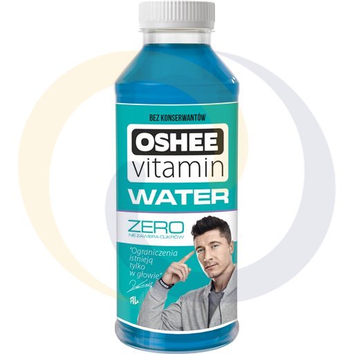 Oshee Napój Vitamin water zero pet 555ml/6szt  kod:5908260253776