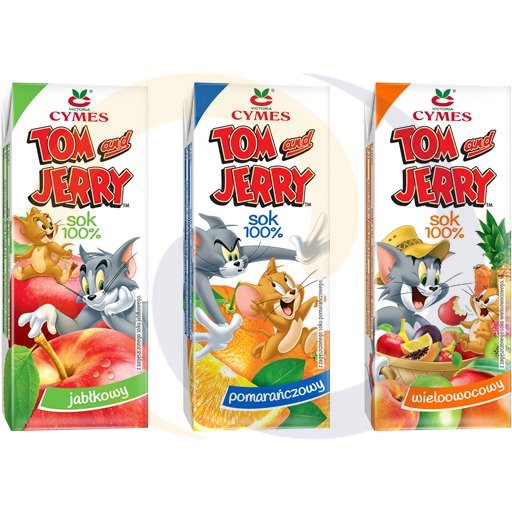 Victoria Cymes Sok 100% Tom&Jerry mix 3smak.kart0,2l/27s  kod:5900200005933
