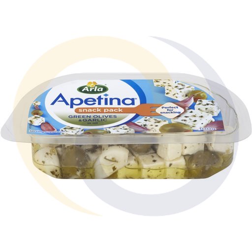 Arla Foods Ser Apetina snack z oliwką i czosn. 150g/10szt Arla kod:5760466799836