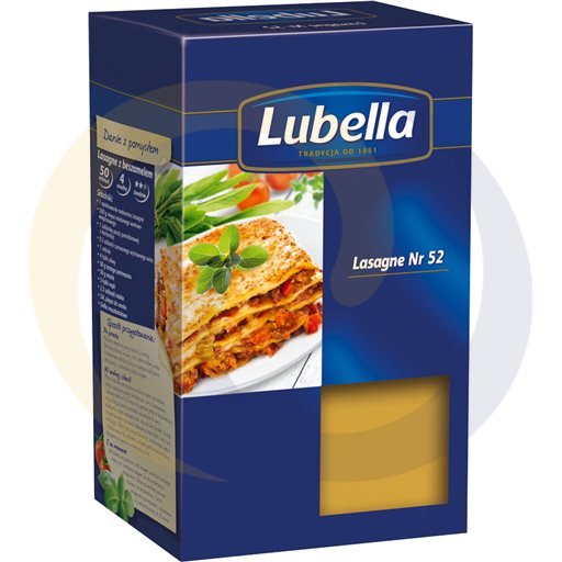 Lubella Makaron lasagne 500g/12szt  kod:5900049001523