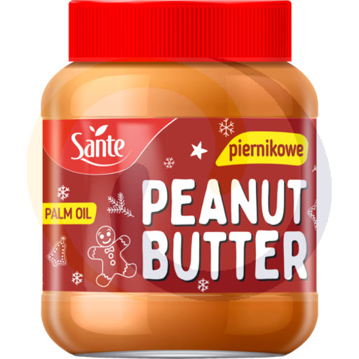 Sante Masło peanut butter piernikowe 350g/6szt  kod:5900617041845