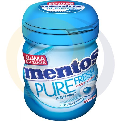 Van Melle Guma Mentos pure fresh mint bot. 60g/6szt/4dis  kod:80733294