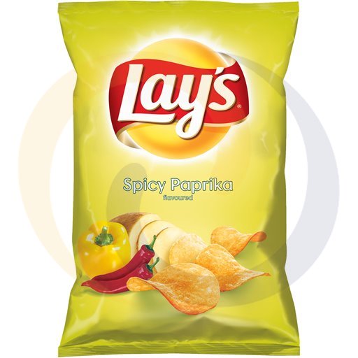 Frito Lay Chipsy Lays pikantna papryka 140g/21szt  kod:5900259099419