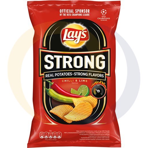 Frito Lay Chipsy Lays strong ostre chilli 130g/21szt  kod:5900259096821