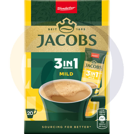 Kawa 3w1 Jacobs Mild 11,1g/20szt/6dis Jacobs