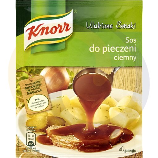 Knorr Sos do pieczeni ciemny 29g/28szt  kod:8712100397332