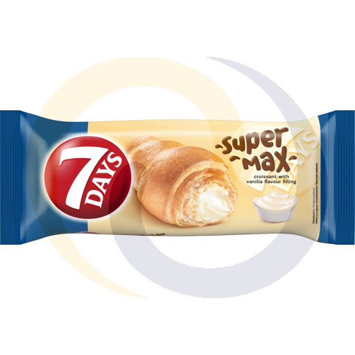 Croissant 7Days Supermax Vanille 110g/20Stk Mondelez