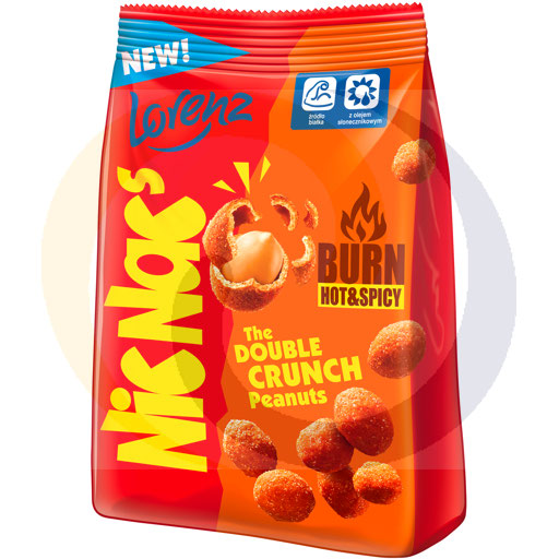 Orzeszki Nic Nac`s burn hot & spicy 110g/14szt. Lorenz (36.3493)