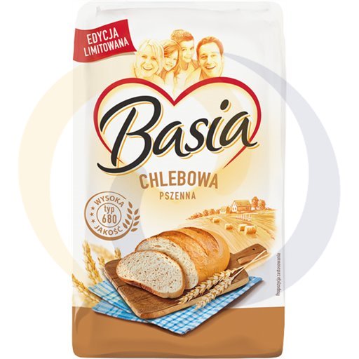 Basia bread flour. wheat type 680 1.0kg/10pcs Goodmills