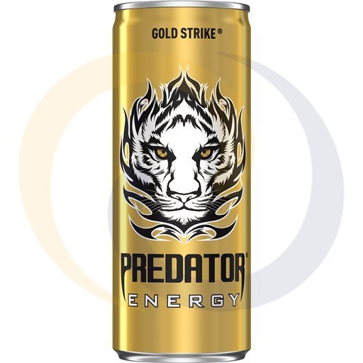 Coca-Cola energy Energy Drink Predator Gold puszka 0,25l/12szt Coca-Cola kod:5060608743919