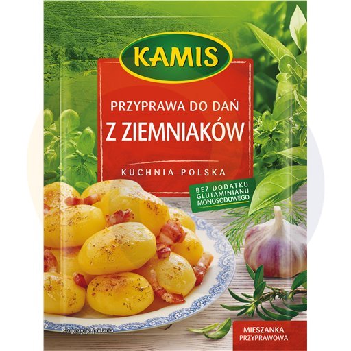 Kamis suchy Przyprawa do dań z ziemniaków 25g/24szt Kamis kod:5900084079013