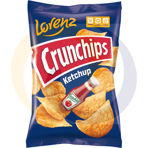 Lorenz Bahlsen Chipsy Crunchips ketchup 140g/8szt Lorenz kod:5905187119116